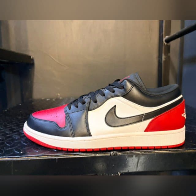 Air Jordan 1 Low 'Bred Toe'