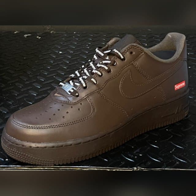 Nike Air Force 1 Low Supreme 'Baroque/Brown'