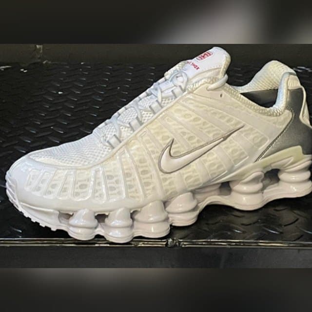 Nike Shox TL 'White/Metallic Silver'
